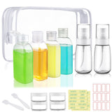 Wowang Travel Size Bottles for Toiletries 10 Pack Travel Size Toiletries TSA Approved Shampoo and Conditioner Bottles Refillable