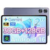 Android Tablet 12 Inch with ???????? ?????? ?????????? ??????, Octa-Core Processor, 2000 * 1200 FHD IPS Touch Screen, 5MP+13MP D