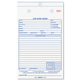 Rediform 4L456 Job Work Order Book 5 1/2 x 8 1/2 Two Part Carbonless 50/Book