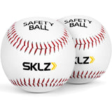 Sklz Soft Cushioned Safety Baseballs, 2 Pack, White Pearl