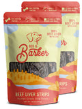 Beg & Barker Beef Liver Jerky for Dogs (10 Ounce, Pack of 2) - Dog Training Treats - Natural Dog Treats Made in The USA - Grain 