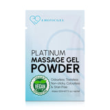 Premium Massage Gel Powder (Pack of 10) | 5g Travel Sachet Makes 500ml/ 16.9 fl oz | Made in Japan | Paraben & Glycerine Free