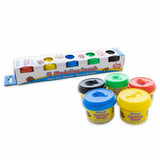 BAZIC Modeling Dough 1 Oz, 5 Primary Colors, Non Toxic Soft DIY Modeling Clay with Mold Caps for Art and Crafts, Sculpting, Kids