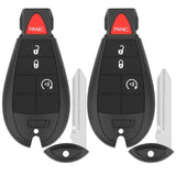 Vurkcy Key Fob Replacement for 2013-2021 Dodge Ram 1500/13-18 Ram 2500 3500 4500 5500 Car Keyless Entry Remote Control,GQ4-53T,4