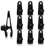 10pcs Tarp Clips, Tarp Clamps, Tarp Clips Thumb, Tarp Clips Heavy Duty Lock Grip, Plastic Tent Clips Clamps, Poly Tarpaulin Clip