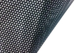VViViD One-Way Perforated Black Vinyl Privacy Window Film Adhesive Glass Wrap Roll (3ft x 48 inches)