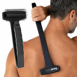 Bearback Back Scratcher for Men & Women - Long Reach Folding Handle, Skin-Safe Bristles - Extendable, Portable, Easy to Clean - Designed by a USA Small Business