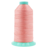 Mandala Crafts Size 277 840D T270 Bonded Nylon Thread - Blush 800 YDs Tex 270 Heavy Duty Sewing Threads for Leather, Jeans, Weav