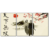 Wrap & Wish Miyamoto Musashi Vagabond Magazine Style Wall Posters Set (A4 Size, 9X12 Inch) | Pack Of 3 | Car, Anime & Wallpaper 