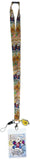 Lanyard Alice in Wonderland Rabbit w/ Soft Touch Dangle New 25323