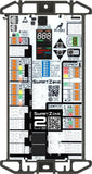 SmartZone-2: Single-Stage, 2-Zone Controller KIT w/ Temperature Sensor - Replace Honewell, ewc, zonefirst HVAC Zone Control Pane