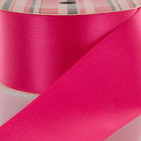 4 Double Face Satin Ribbon Shocking Pink 100yd