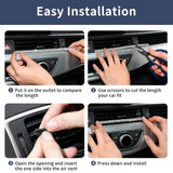 Insauto Bling Car Vent Outlet Trim,Bling Car Accessories For Women And Girls,10Pcs Rhinestone Car Air Conditioner Vent Decoratio