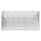 Knape & Vogt John Sterling Heavyweight Diamond Plate Steel Pegboard, 16, 32inch (Width)