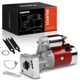 A-Premium High Torque Starter Motor [3HP|12V|2.5KW|9Teeth|OSGR|CW] Fit for GM Race Car, Small Block Chevy (SBC) 327 350 383, Big