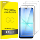 JETech Screen Protector for Samsung Galaxy A17 5G / 4G 6.7-Inch, 9H Tempered Glass Film, Anti-Scratch, HD Clear, 3-Pack