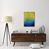 Peacock Feathers-Canvas Art-25.92X36
