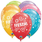 Qualatex 11 Fiesta Swirls Around