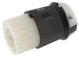 Hubbell Wiring DeviceKellems Connector,277/480VAC,30A,L2230R,4P,5W, Black, White (HBL2823)