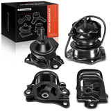 A-Premium 4PCS Engine Motor Mount and Transmission Mount Set [Automatic Transmission] Compatible with Honda Accord 1998 1999 200
