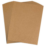 110lb Kraft Cardstock 8.5 x 11 Thick Cardstock, Goefun 24 Sheets Brown Card Stock for Invitations, Menus, Poster, DIY Card(300 G