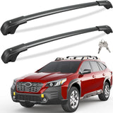 Tuyoung 260lbs Lockble Roof Rack Cross Bars Compatible with Volkswagen VW Atlas 2017-2025 with Raised Side Rails(Not For Atlas C