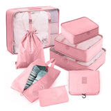 Packing Cubes For Travel, Viton 8 Pcs Travel Packing Cubes For Suitcases Lightweight Travel Essential Bag With Toiletries Bag Fo