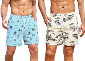 Toplot Regular Fit Printed Boxer Shorts For Men Pack Of 2 (Combo-5130-Beg-Sky-Xxl),BEG-SKY,,B0CJ5D5HGR