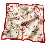 Reema Prints Fancy Digital Silk Satin Bandana (Multicolor50X50Cm)