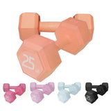 ZTTENLLY Dumbbell Hand Weight Sets 25lbs*2 - Exercise & Fitness Free Weights for Women & Men Home Gym Equipment Workouts Strengt