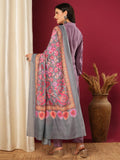 Gosriki Women'S Rayon Viscose Solid Straight Pakistani Kurta With Pant & Dupatta (Mawra Purple-Vks01-Gs_L_Purple_Large),Purple,,B0F13T4ZPG