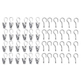 24 Pack of Curtain Hook with Clip
