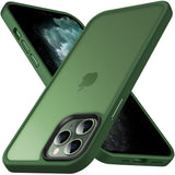 Anqrp Designed for iPhone 11 Pro Max Case Green [Support Wireless Charging], [Silky Touch] Soft Silicone Slim Anti-Scratch Phone