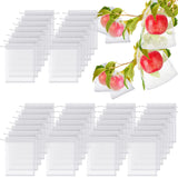 200 Pcs Fruit Protection Bags with Drawstring - White, 6 x 8 Inch