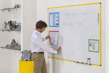 Industrial Magnetic Steel Dry-Erase Board