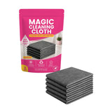 ZYiJinWanYiC 5 Pcs Thickened Magic Cleaning Cloth, Microfiber Streak Free Cleaning Cloths Reuseable Magic Cleaning Wipes for Win