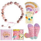 9 Year Old Girl Birthday Gifts, 9th Birthday Affirmation Cards for Kids, Gift Basket Ideas Present for Daughter Granddaughter Ni