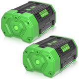 2 Pack 10000mAh Ultra High Capacity Lithium ion Battery Replacement for EGO 56V Battery Compatible with EGO 56 Volt BA2800 BA280