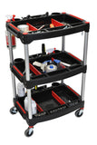 Luxor - Mechanic'S Three-Shelf Cart (Mc-3)