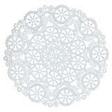 Royal Lace Fine Quality Paper Products, Medallion Lace Round Paper Doilies, 12Inch, White, Pack of 8 (B23006)