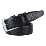 Zacharias MenS Faux Leather Belt Dn160 (Black;Free Size)