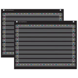 Teacher Created Resources Chalkboard Brights Mini Pocket Chart, 17-Inch X 22-Inch, Pack of 2 (Tcr20774-2)