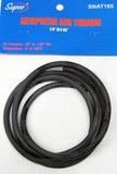 Supco Neoprene Air Tubing Hose Black for Furnace Pressure Switches 1/8 ID x 5 SNAT185
