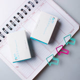 Arrow Paper Clips, 12Pcs Light Blue Book Clips, Small Cute Novelty Paperclips, Stationery Accessories