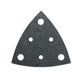 Fein Sanding Sheets with Hook & Loop Attachment - Aluminum Oxide, Full Resin Bond, Multi-Material Use, Perforated, 120 Grit, 3-1