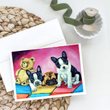 Multiple Breeds Greeting Cards And Envelopes Pack Of 8