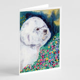 Bichon Frise Greeting Cards And Envelopes Pack Of 8