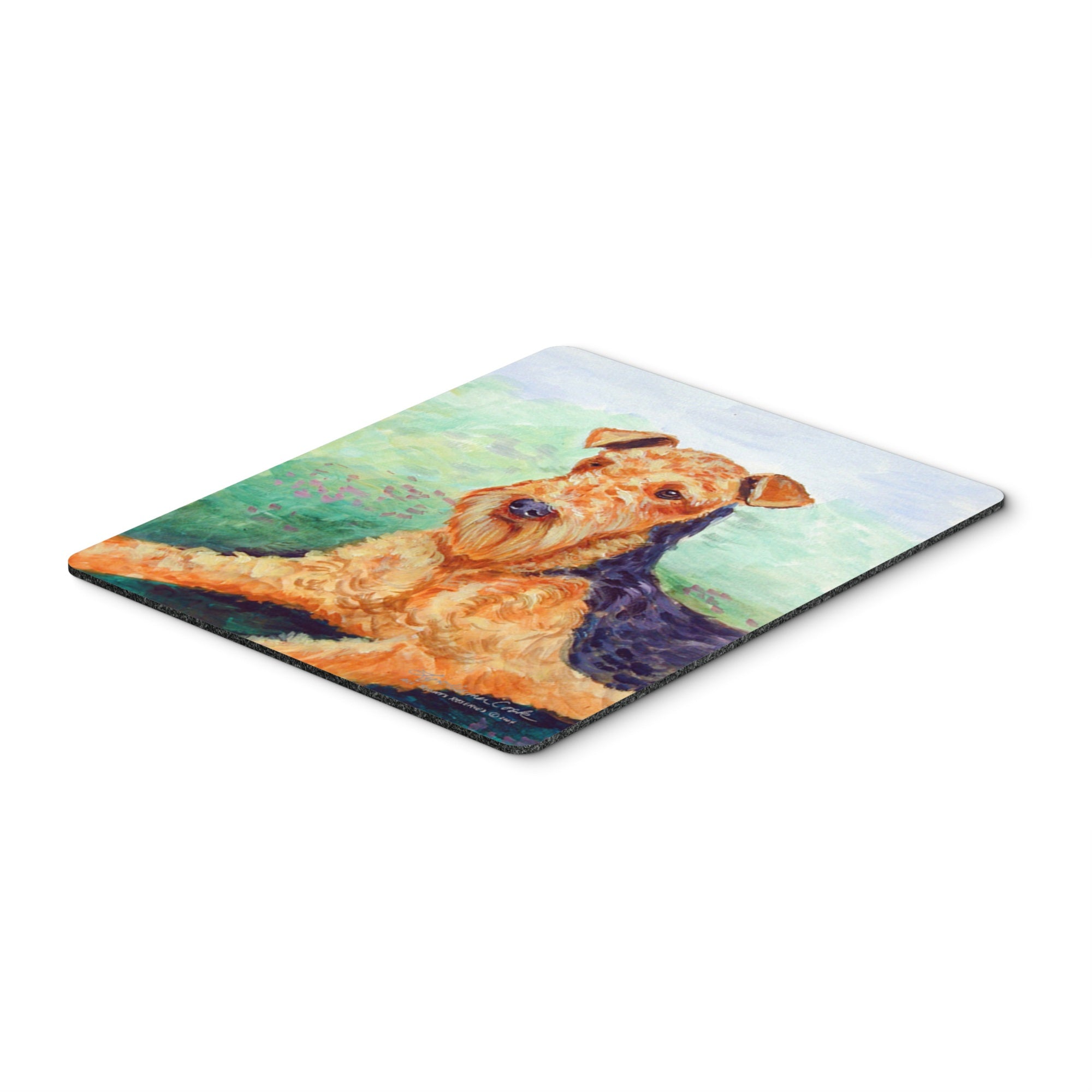 Caroline'S Treasures Mouse/Hot Pad/Trivet, Airedale (7239Mp)