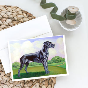 Great Dane Greeting Cards And Envelopes Pack Of 8