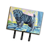 Caroline'S Treasures 7333Th68 Blue Shar Pei Leash Or Key Holder, Large, Multicolor